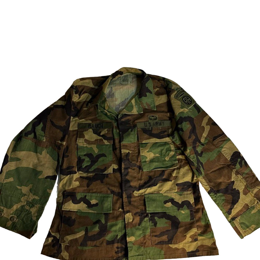 Authentic Airborne Military Jacket Size Medium Short